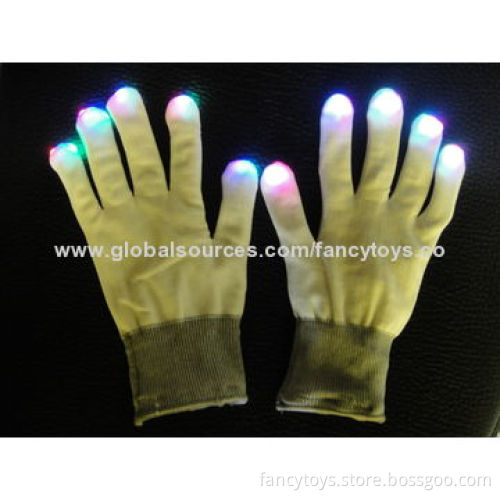 LED Flash Gloves